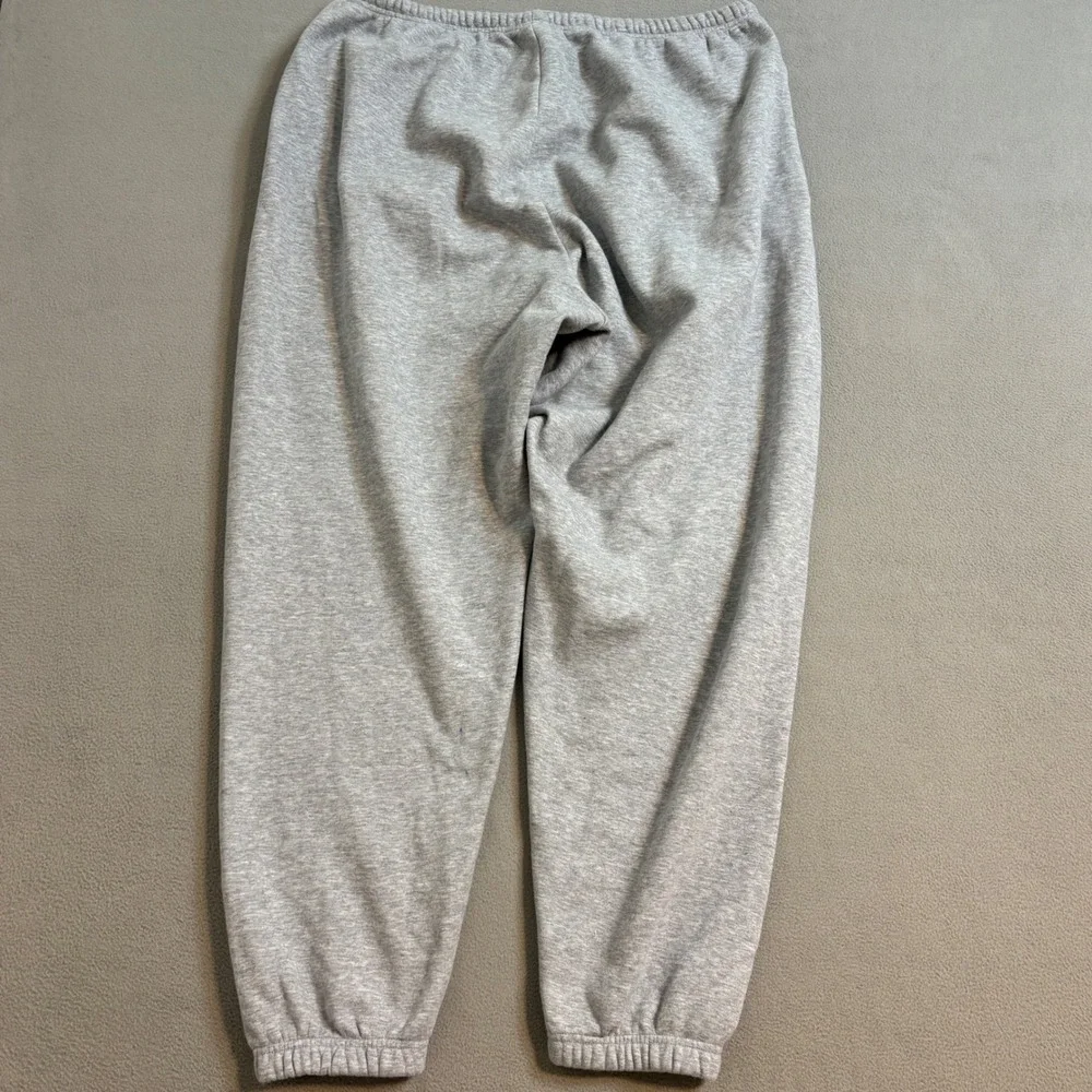 Skims Lounge Pant womens XL Gray Joggers Elastic Waist Pockets Capri - Picture 3 of 8